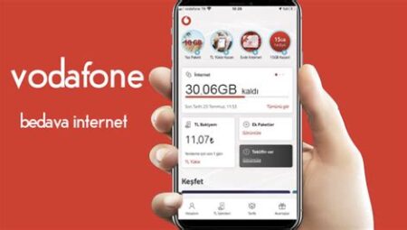 Vodafone Bedava İnternet Paketleri Nasıl Alınır?